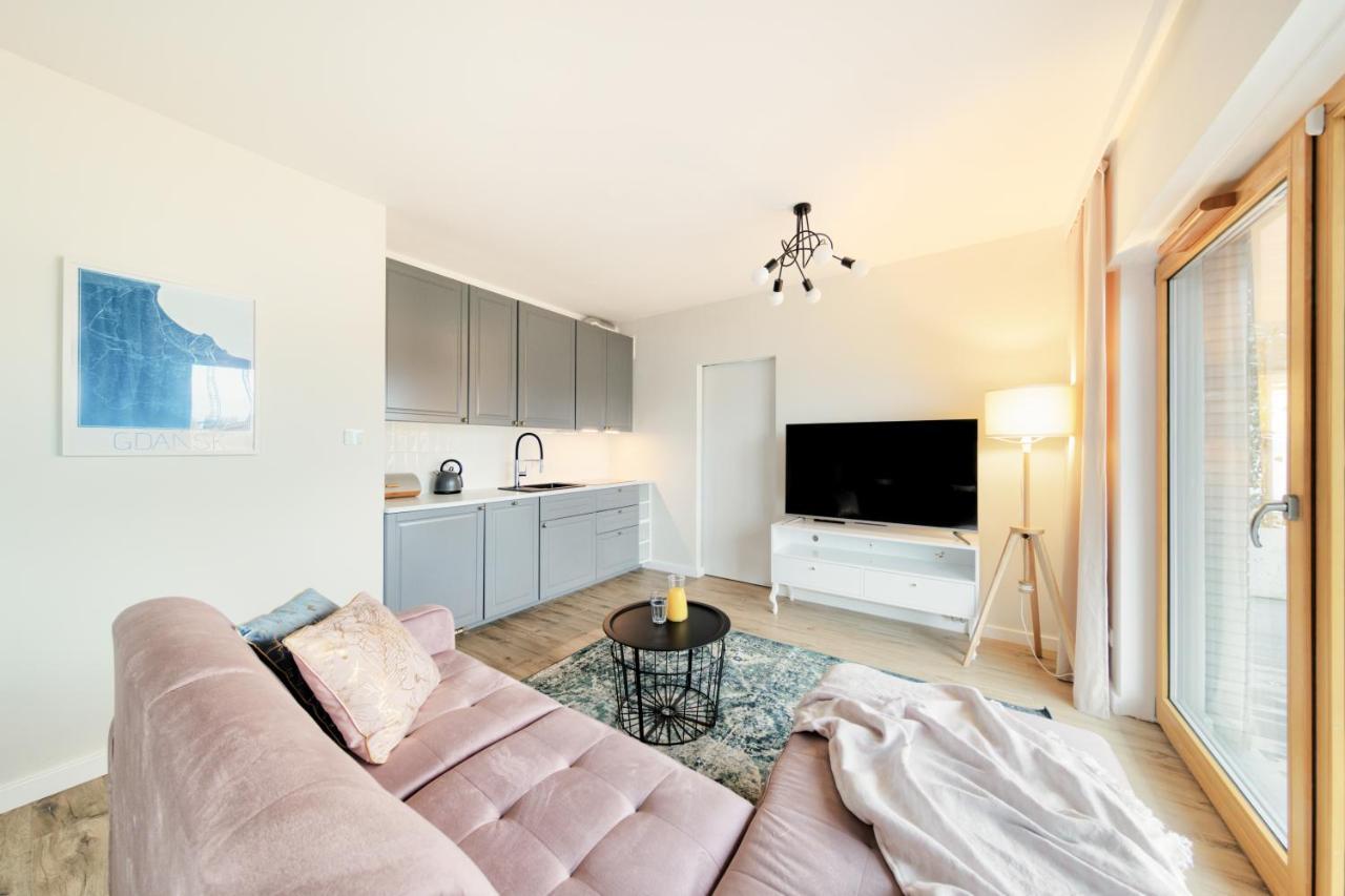 Apartament Nadmotlawski Sen Gdańsk Exteriör bild